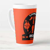 Wilder Lachs Milchtasse (Linke Ecke)