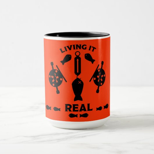 Wilder Lachs Tasse (Zentrum)