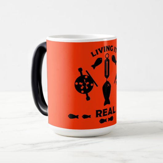 Wilder Lachs Verwandlungstasse (Vorderseite Links)