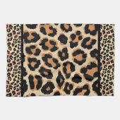Wilder Leopard Geschirrtuch (Horizontal)