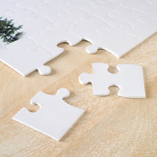 Wilder Leopard im Snow-Jigsaw-Puzzle Puzzle (Seite)