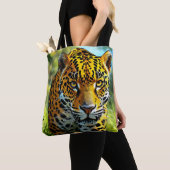 🌸 Wilder Leopard Neon Safari Energie Hausstil 🌸 Tasche (Von Nahem)