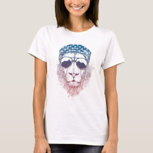 Wilder Löwe T-Shirt