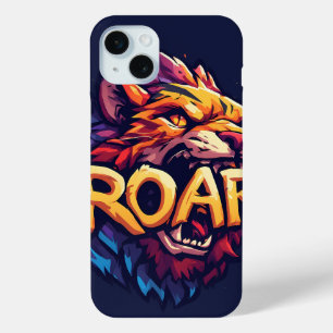 Wilder Löwenbrüller Motivationsstarkes Buntes Wild Case-Mate iPhone Hülle