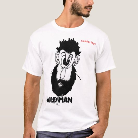 Wilder Mann, cooldad Logo T-Shirt (Vorderseite)