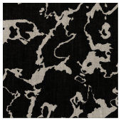 Wilder Marmor 3 - Schwarz-Weiß Stoff (Nahaufnahme)