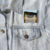 Wilder Mustang-Anthologiequadratknopf Button (Beispiel)