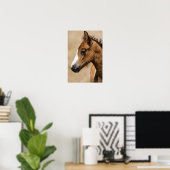 Wilder Mustang-Hengst - Apollo Poster (Heimbüro)