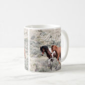 Wilder Mustang Mug~ "Schicksal " Kaffeetasse (VorderseiteRechts)