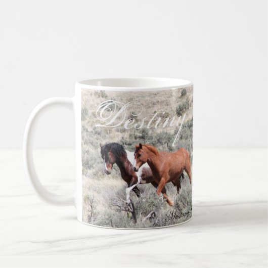 Wilder Mustang Mug~ "Schicksal " Kaffeetasse (Links)