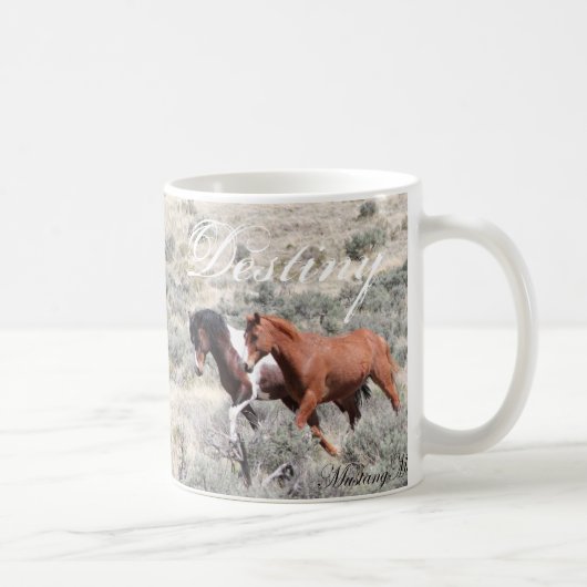 Wilder Mustang Mug~ "Schicksal " Kaffeetasse (Rechts)