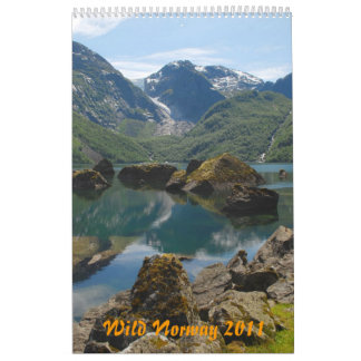 Wilder Norwegen-Wandkalender Kalender