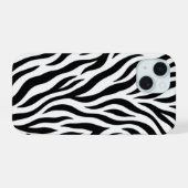 Wilder Onyx iPhone 15 Hülle (Rückseite (Horizontal))