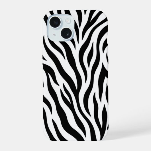 Wilder Onyx iPhone 15 Hülle (Rückseite)