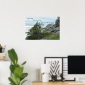 Wilder Ozean Shakespeare Falsch tun, niemandem Poster (Heimbüro)