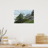 Wilder Ozean Shakespeare Falsch tun, niemandem Poster (Küche)