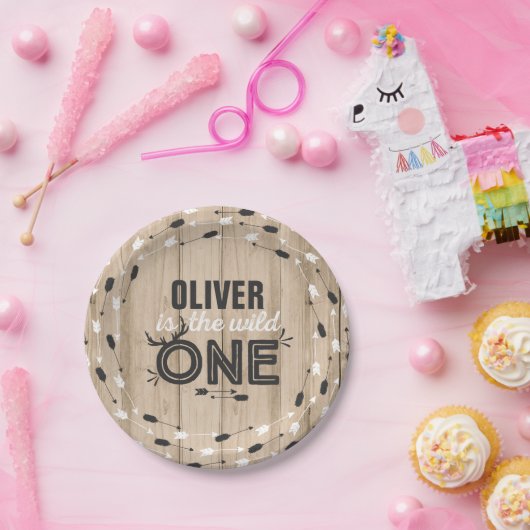 Wilder Pappteller 7" rustikales rustikales wildes (Party)