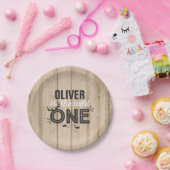 Wilder Pappteller 7" rustikales rustikales wildes (Party)