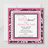 Wilder Patchwork Einladung Platz (Rückseite)