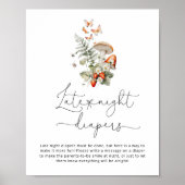 Wilder Pilz Späte Nacht Windeln Wild Poster (Vorne)