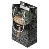 Wilder Pilz (Toadstool) Kleine Geschenktüte (Rückseite Schrägansicht)