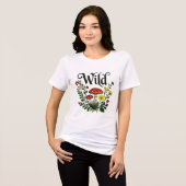 Wilder Pilz Tri-Blend Shirt (Vorderseite voll)