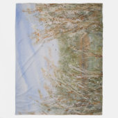 Wilder Rand einer natürlichen Wasserfarbe des Teic Fleecedecke (Vorderseite)