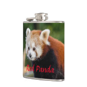 Wilder Roter Panda  Flachmann (Links)