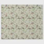 Wilder Rumpus-Feiertagsmuster Geschenkpapier (Flach)