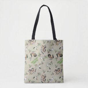 Wilder Rumpus-Feiertagsmuster Tasche