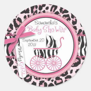 Wilder Sache-Aufkleber Runder Aufkleber