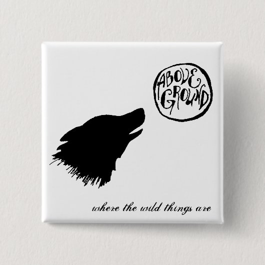 wilder Sacheknopf Button (Vorderseite)