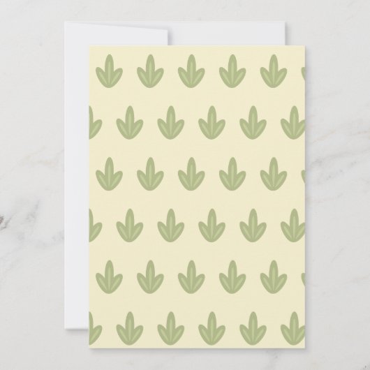 Wilder Safari-Kindergeburtstag Einladung (Rückseite)