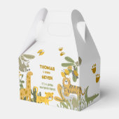 Wilder Safari-Kindergeburtstag Geschenkschachtel (Vorderseite)
