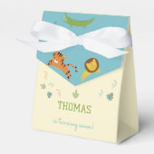 Wilder Safari-Kindergeburtstag Geschenkschachtel (Vorderseite)