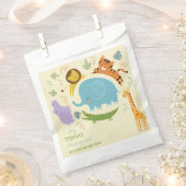 Wilder Safari-Kindergeburtstag Geschenktütchen (Ausgeschnitten)