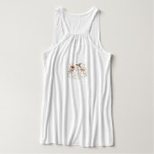 Wilder Seelengeist Tank Top (Design Rückseite)