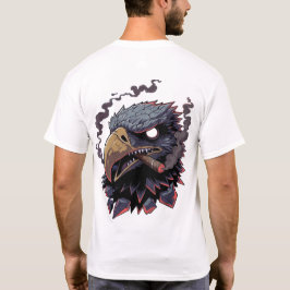 Wilder Steinadler-Maskottchen T-Shirt