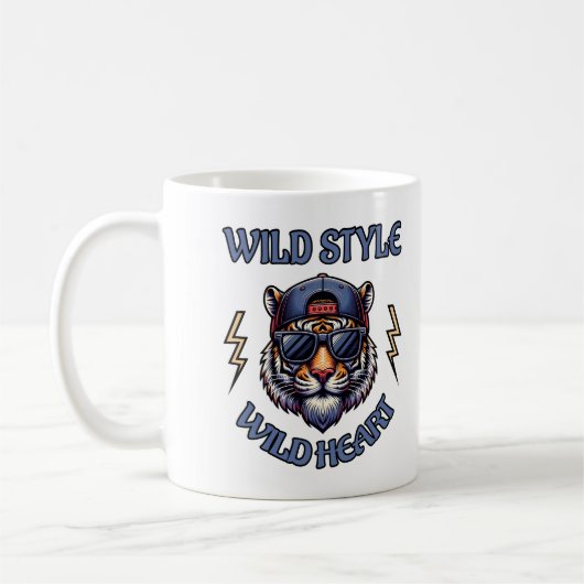 Wilder Stil, Wildes Herz 1 Kaffeetasse (Links)
