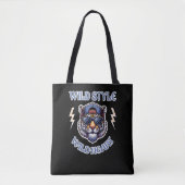 Wilder Stil, Wildes Herz Tasche (Vorderseite)