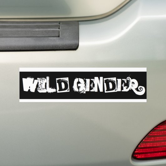 Wilder Stoßdämpfer Autoaufkleber (Auf Auto)