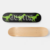 Wilder T rex Dinosaurier fertigen Skateboard (Horizontal)