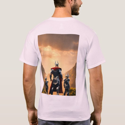 "Wilder T - Shirt von Stallion" (Rückseite)