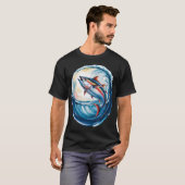Wilder Thunfisch - Geist des Meeres T-Shirt (Vorne ganz)