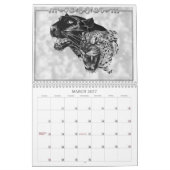 Wilder Tierkalender 2024 Kalender (Mär 2027)