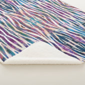 Wilder Tierstreifen Sherpadecke (3/4)