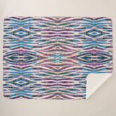 Wilder Tierstreifen Sherpadecke (Vorderseite (Horizontal))