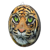 Wilder Tiger Dart Board Dartscheibe (Vorderseite rechts)
