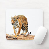 Wilder Tiger im Protokoll Mousepad (Mit Mouse)
