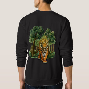 „Wilder Tiger im Wald – Natürlicher Dschungel in g Sweatshirt